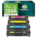 GREENBOX Remanufactured 304A Toner Cartridge Replacement for HP 304A CC530A for CP2025DN CM2320N CM2320NF CM2320FXI MFP MF8580CDW MF8350CDN MF8380CDW