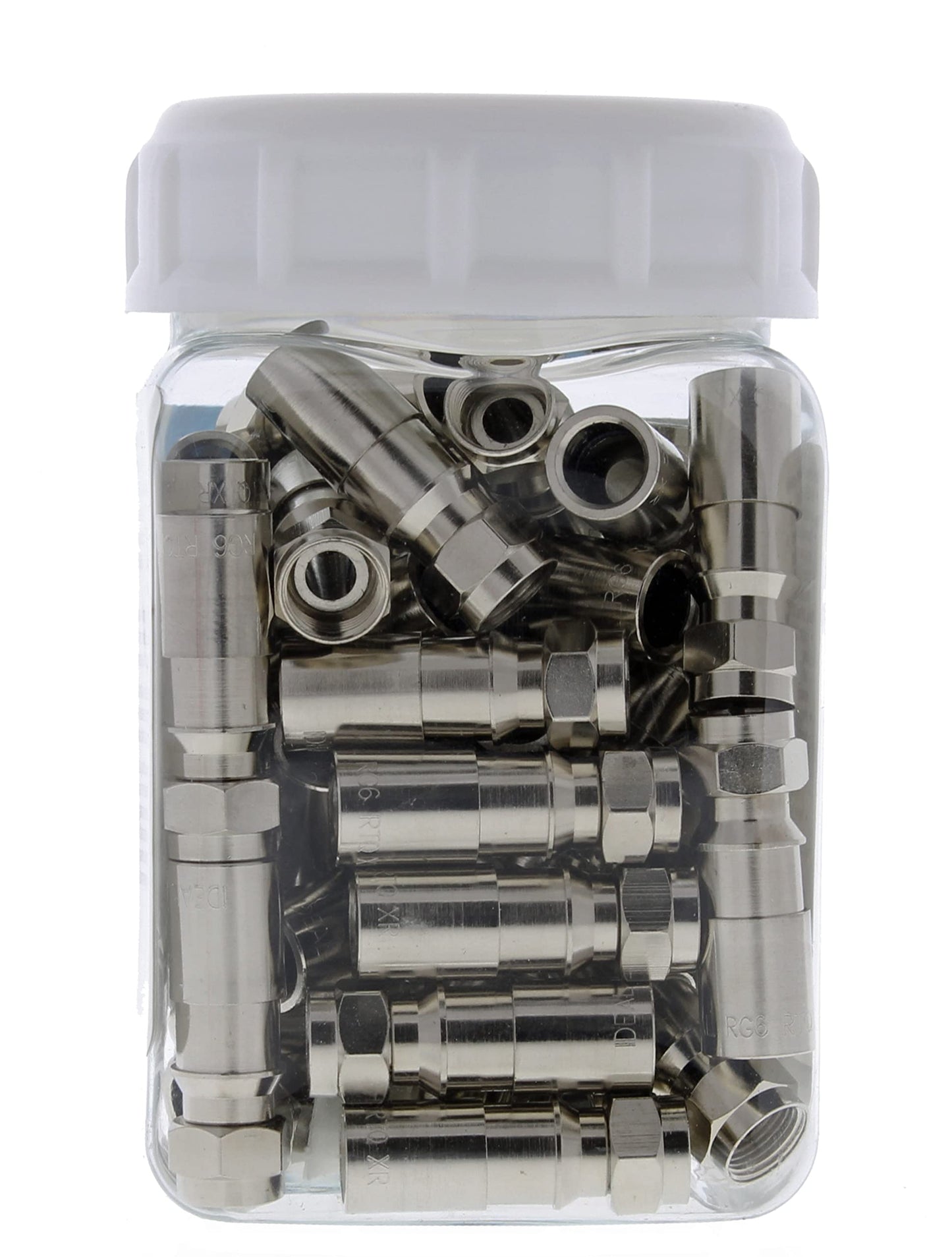 Ideal RTQ RG-6 RTQ 92-650 Compression Connector (Pack of 50)