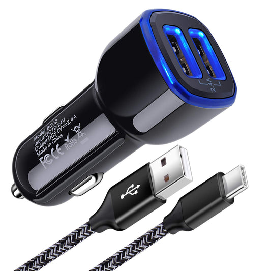 Car Charger for Samsung Galaxy A17 A16 5G A36 A56 A15 S26 Ultra S25 FE S24 S23 S22 S21 S20 A14 A13 A54 A53 A32 A21 A11 A51 A20 A01 A10E A9 A50 A71