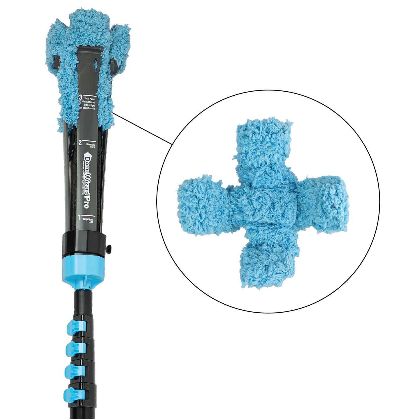 Replaceable Anti-Static Microfiber Cleaning Mitts for The DomeWizard Camera Cleaning Tool.