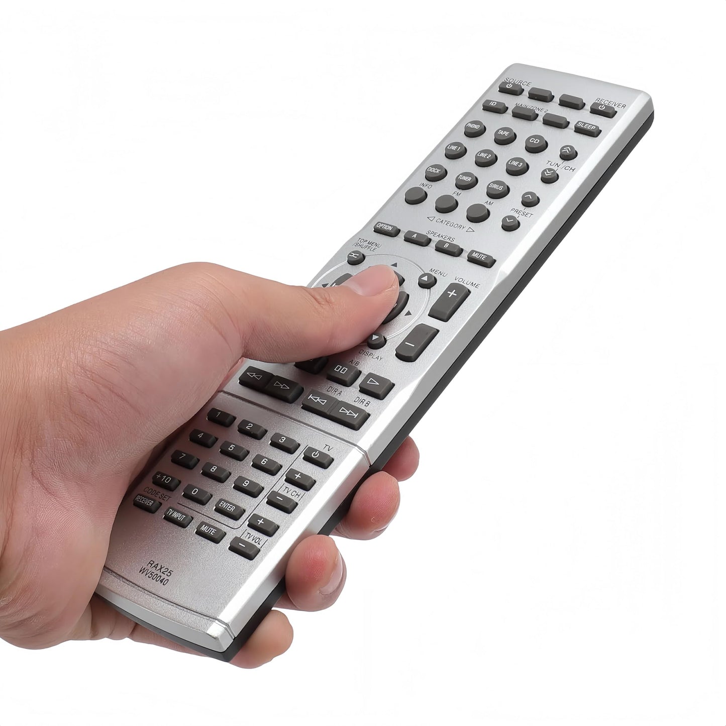 RAX25 Replacement Remote Control for Yamaha Audio Receiver R-S500 R-S700 RS700 R-S500BL R-S700 RS500BL (WV50040)