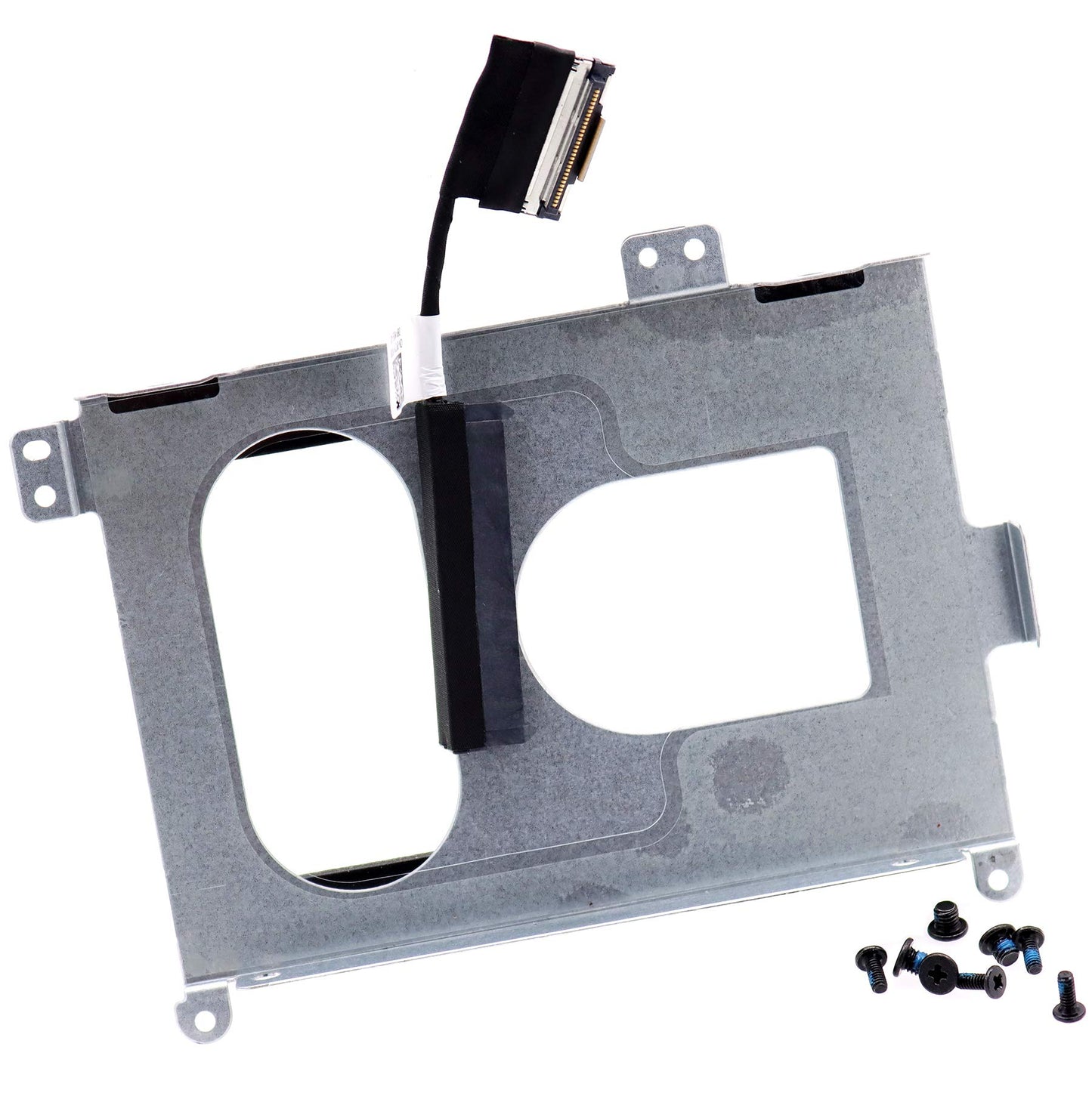 Deal4GO SATA Hard Drive Cable PCYYV 0PCYYV w/ 2.5" SSD HDD Caddy Bracket Carrier 0DV811 DV811 for Dell Alienware M17 R1 2018