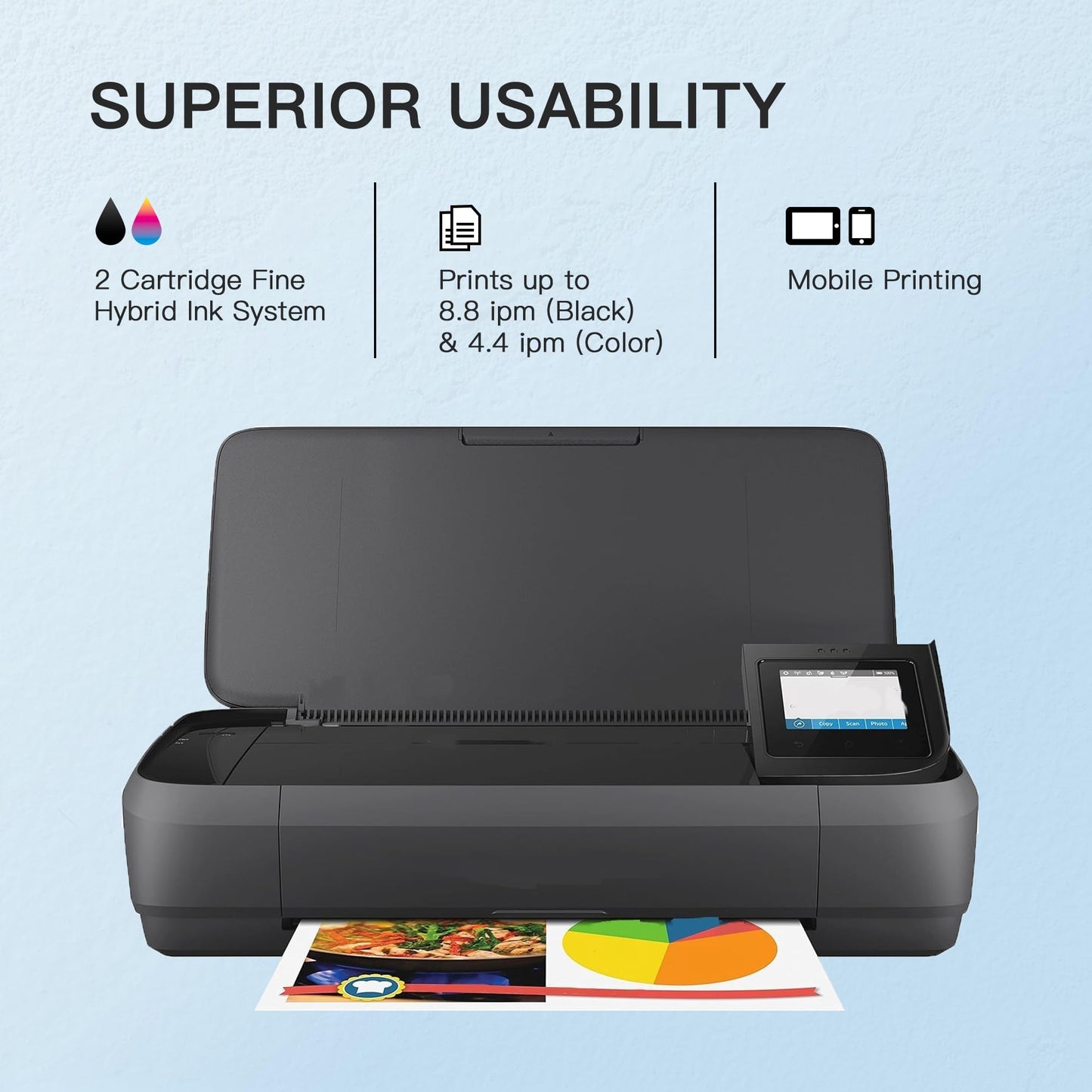 E-Z Ink Black 4331 Printer Durable Office Printer for High-Volume Document Output