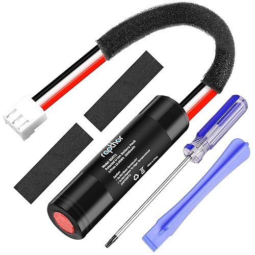 Rapthor 3500mAh Rechargeable Replacement Battery Compatible with Harman Kardon Onyx Studio 1/2/3/4 Wireless Bluetooth Speaker
