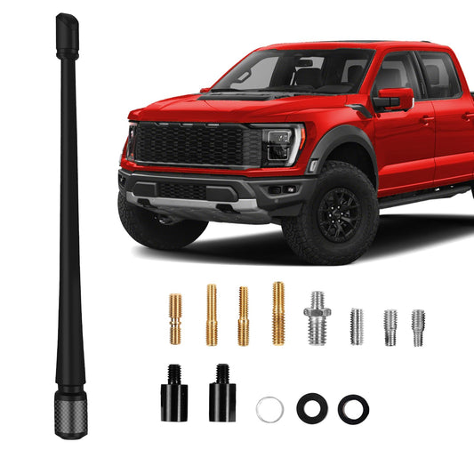 MODIGT 7 Inch Car Antenna Compatible with 2009-2024 Ford F150 Flexible Rubber Radio Truck Antenna Designed for Optimized FM/AM Reception Ford F150