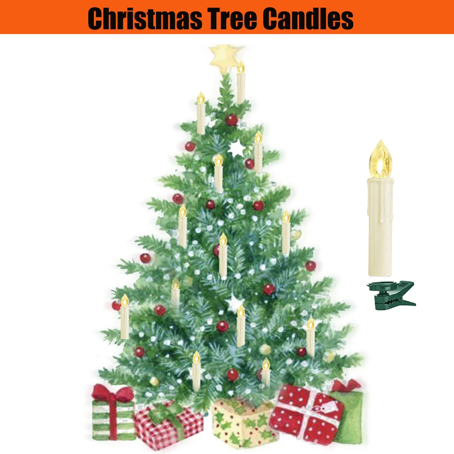X-DEZXCAD LED Taper Candles Flameless Candle X-D Remote Control LED Candlesticks Battery Candle Sticks for Harry Potter Party Decoration Wedding