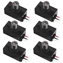 JAMHER 6 Pack Dusk to Dawn Sensor 120-277V Photoelectric Switch Photocell Light Sensor Hardwired Post Eye Light for Most Outdoor Lighting Fixtures