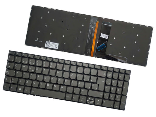 Laptop Keyboard Compatible for Lenovo IdeaPad S340-15API S340-15 S340-15IML S340-15IWL Spanish Layout Backlit