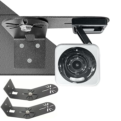 2PC Adjustable Corner Mount Bracket Compatible forWyze Cam V4/3/2 , Maximum Coverage of 270° on Both Sides of The House,Extended Corners Mount for 1/4