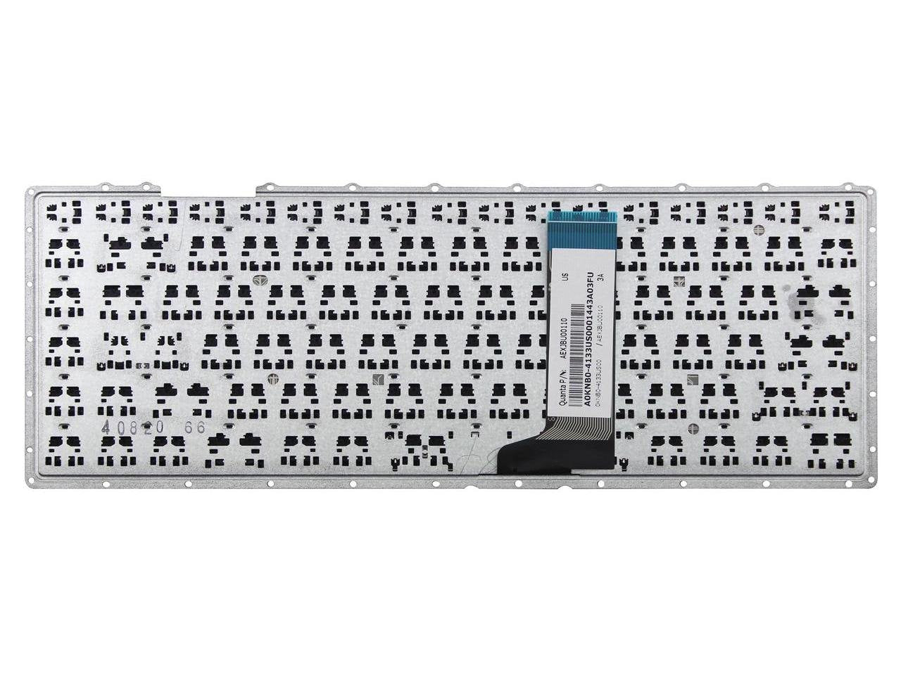 New US Black Laptop Keyboard (Without Frame) Replacement for Asus X453 X453M X453MA X453S X453SA A453 A453MA A453SA D453 D453MA D453SA
