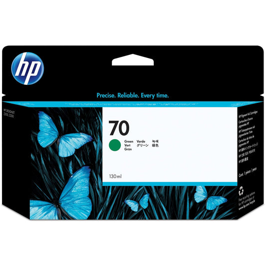 HP 70 Green C9457A 130 Ml Ink Cartridge Use In Hp Designjet Printer