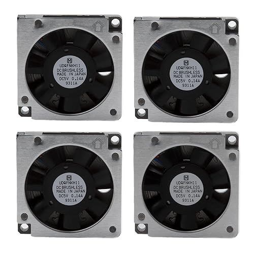 5V 0.14A 35mm x 7mm High Performance Square Cooling Fan (4)