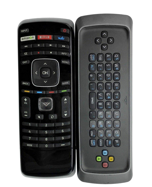 New XRT300 Remote Control QWERTY Keyboard with Vudu for VIZIO LCD LED Smart TV