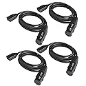 Replaceable Headset Cable for Clear-Com 110(5ft), XLR Connector Microphone Headphone Cord for Clear-Com CC-300-X4 CC-110-X4 CC-220-X4 CC-400…