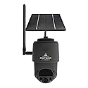 TACTACAM - Defend 360 Cellular Security Camera, 4K Photos, 1080p Video, Solar + Rechargeable Battery, 360° Pan/Tilt/Zoom, LTE Cellular, Motion Alerts