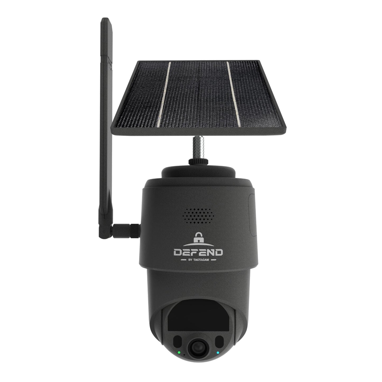 TACTACAM - Defend 360 Cellular Security Camera, 4K Photos, 1080p Video, Solar + Rechargeable Battery, 360° Pan/Tilt/Zoom, LTE Cellular, Motion Alerts