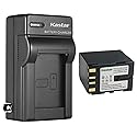 Kastar 1-Pack BN-V428 Battery and AC Wall Charger Replacement for JVC BN-V408US BN-V416US BN-V428 BN-V428U BN-V428US BN-V438US BN-V856US Battery, JVC