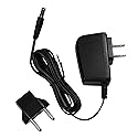 HQRP 9V AC Adapter Compatible with Honeytone E-15 Headphone Amplifier/N-10 Mini Amp Plus HQRP Euro Plug Adapter