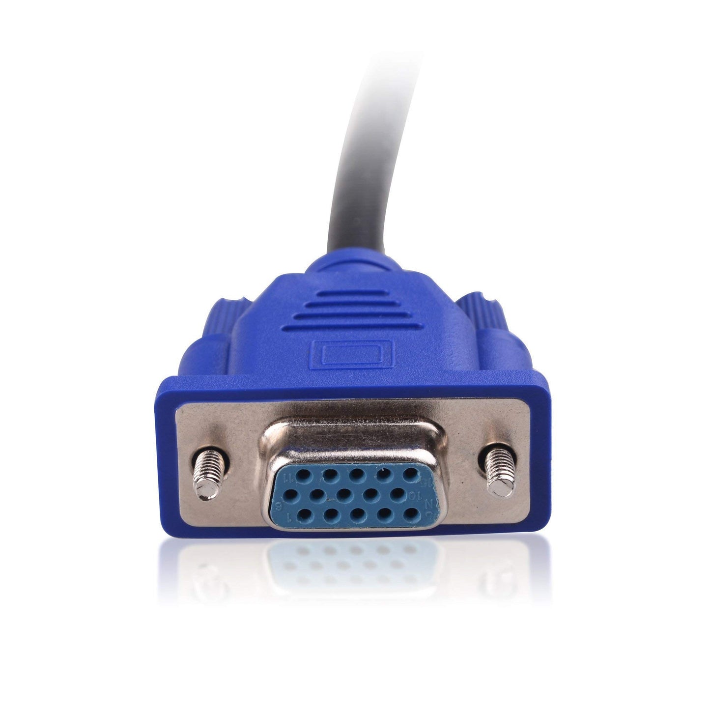 Cable Matters 1ft VGA Splitter Cable - Mirror Display Only (No Extension), Supports Full HD 1080P VGA Y Cable for Screen Duplication