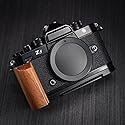 Iborrys L-Shaped Camera Handle ?Compatible with Nikon Zf Camera ?Precious Vintage Solid Wood | Handcrafted by Experienced Artisans (Desert Ironwood