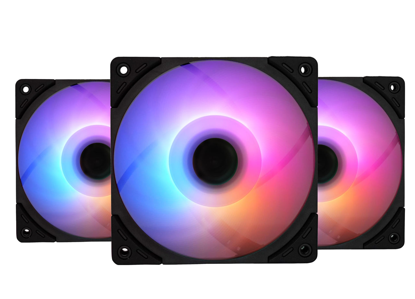 Scythe Wonder Tornado 120mm ARGB Computer case Fan for Gaming and Performance Build,12V 4pin Power, 3pin ARGB Lighting, 25mm Thickness, PBT Material