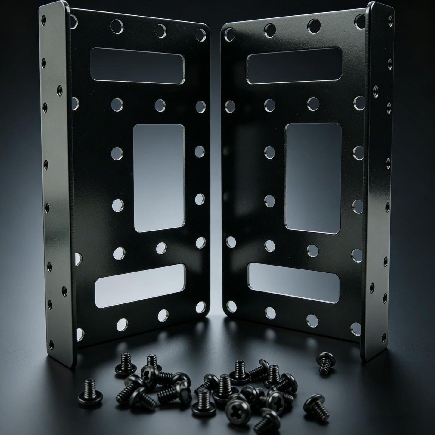 ECOPMAX 2.5" to 3.5" SSD HDD Mounting Bracket, Hard Drive Adapter Holder for Samsung Crucial WD Seagate Kingston 2.5 Inch SATA SSD & HDD