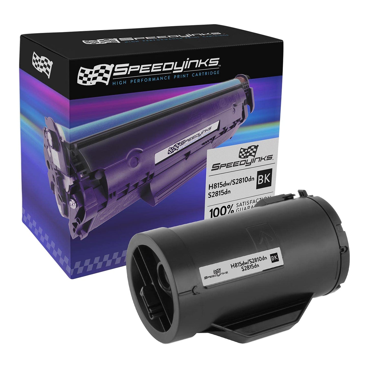 Speedy Inks Compatible Toner Cartridge Replacement for Dell 593BBML F9G3N (Black)