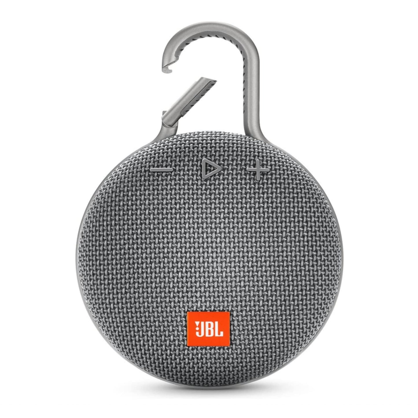 JBL Clip 3, Gray - Waterproof, Durable & Portable Bluetooth Speaker - Up to 10 Hours of Play - Includes Noise-Cancelling Speakerphone & Wireless