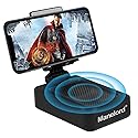 Cell Phone Stand with Wireless Bluetooth Speaker Compatible for iPhone/Samsung/iPad Tablet, Anti-Slip Design Phone Stand with HD Surround Sound