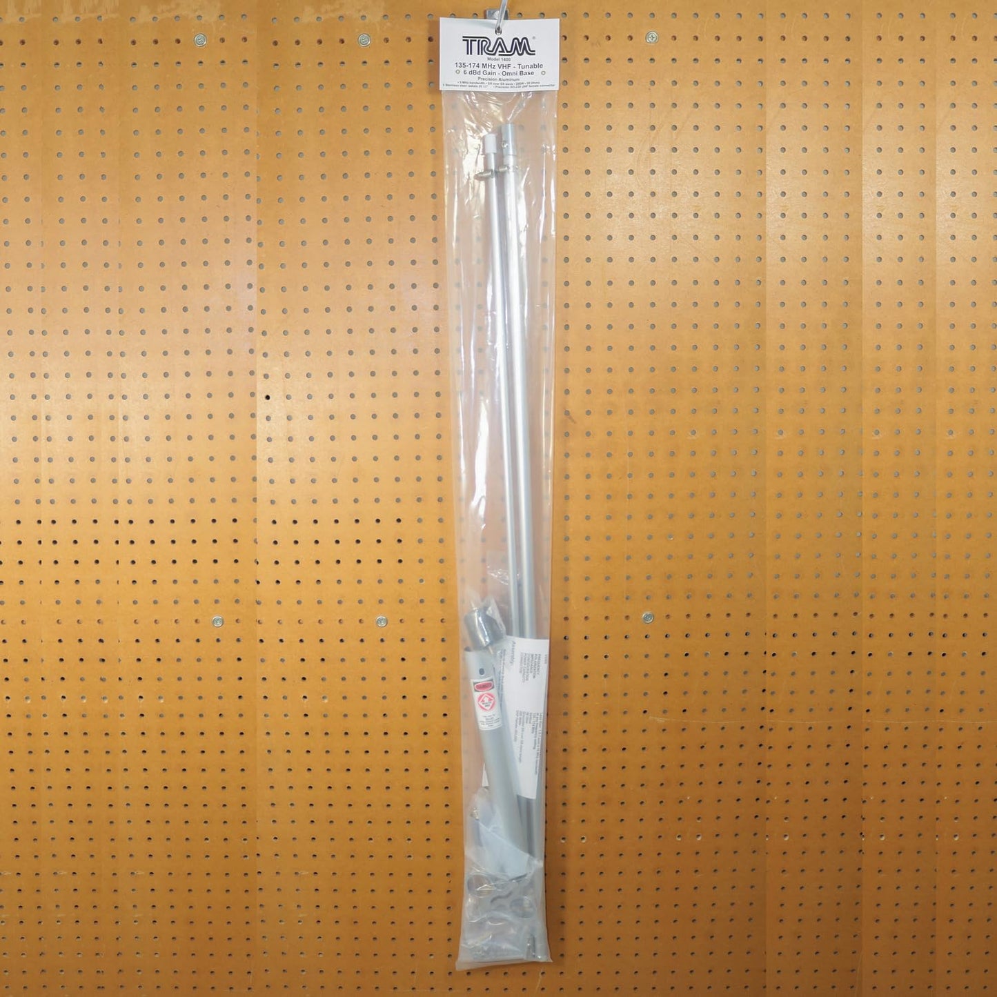 Tram® 200-Watt 136 MHz to 174 MHz 6-dBd-Gain Aluminum Base Antenna with 50-Ohm UHF SO-239 Connector, 10 Feet