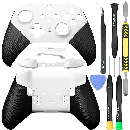 Housing Shell Faceplate Front Back Case Top Cover Bottom Case LB RB Bumper Trigger Button Middle Baffle for Xbox One Elite Series 2 Elite Series 2