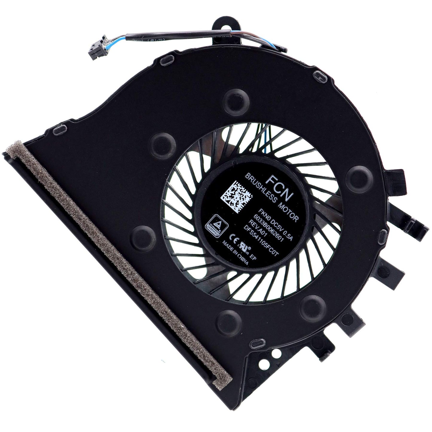 Deal4GO CPU Cooling Fan L22529-001 L22530-001 Replacement for HP 17-by 17-CA 470 G7 17T-by 17-BY4025NR 17-BY1053DX 17-CA1031DX 17Z-CA