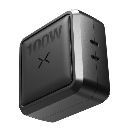 NOCO XGrid X100: 100W USB-C Charger - Dual Port GaN Power Adapter with PD 3.0, QC 4.0+, and PPS - Fast Charging with Smart Power Distribution