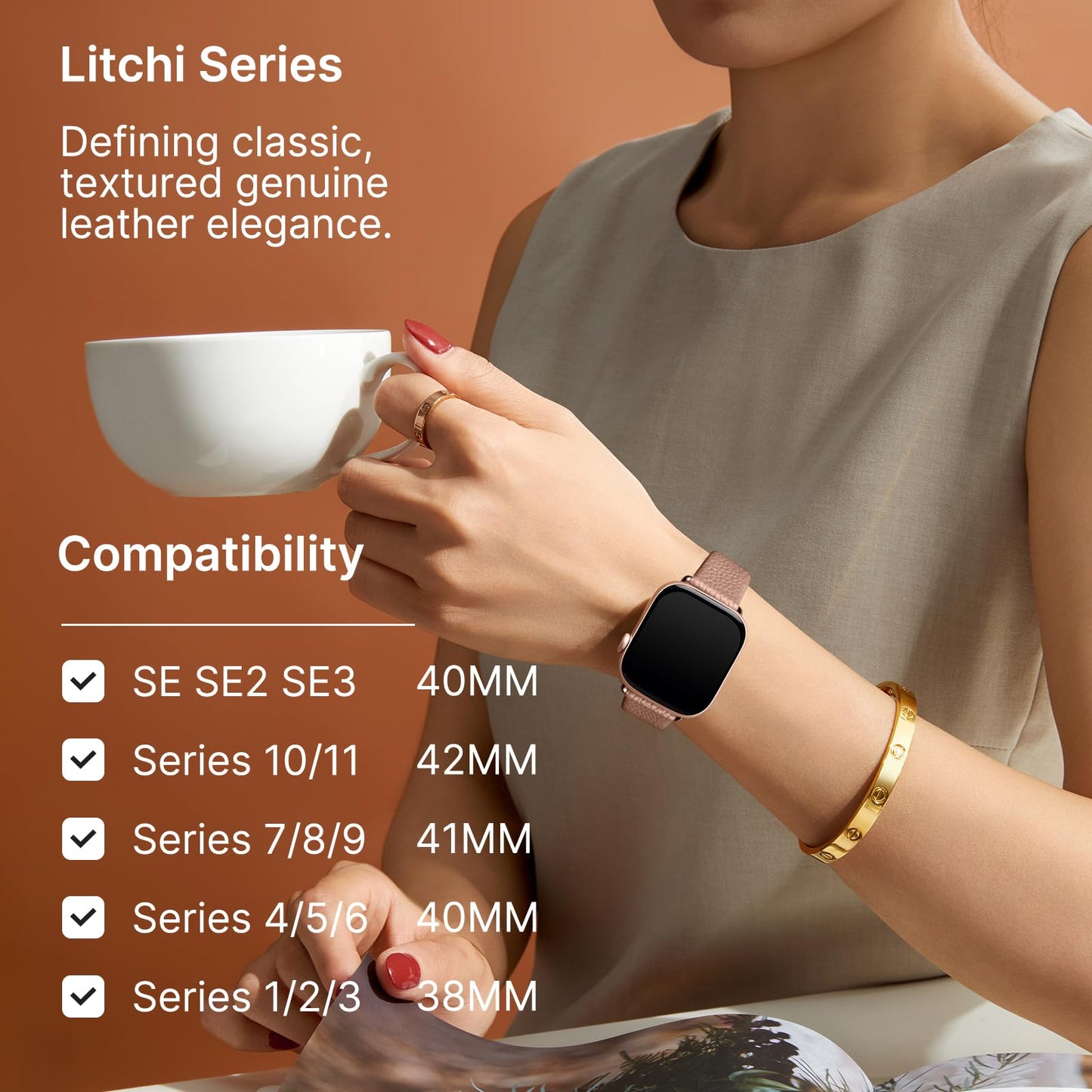 Fullmosa Band for Apple Watch 42(S11/10)/41/40/38mm