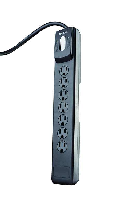 SURGE, PROTECTOR 7-OUT 1780J 4' CORD BLACK
