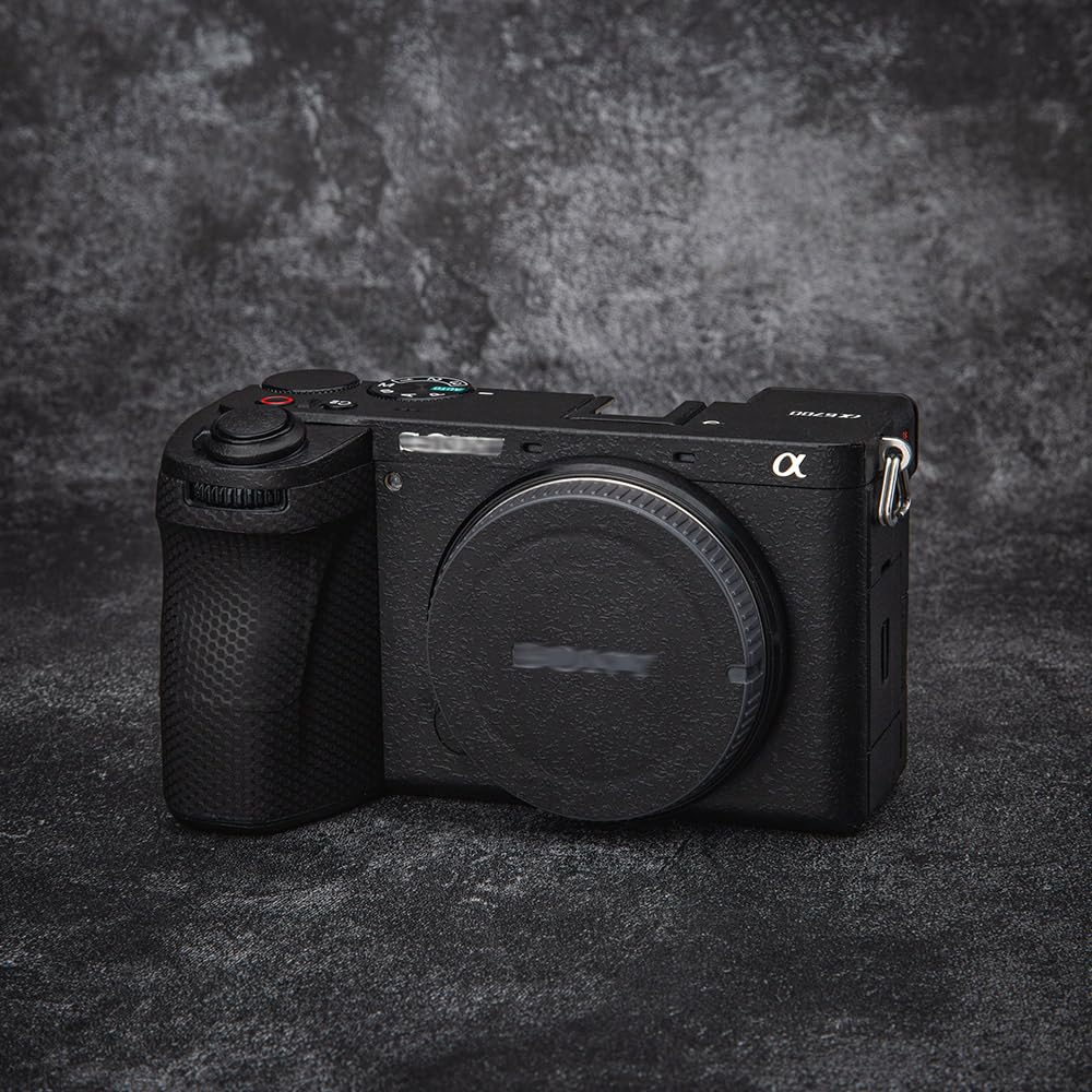 DBZZ for Sony ILCE-6700 Camera Skin Anti-Scratch Alpha 6700 Protective Sticker Cover 3M Film Body Protector A6700 (Matte Black)