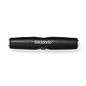 D'Addario Accessories PW-P047T ¼” Female to ¼” Female Stereo Adapter - Extend the Length of 1/4” Cables - Conductors Provide Convenience, Maximum