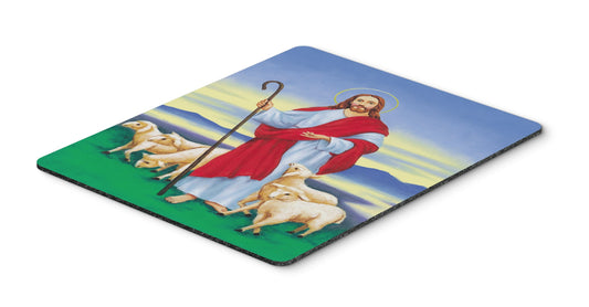Caroline's Treasures AAH6876MP Jesus The Good Shepherd Mouse Pad, Hot Pad or Trivet for Home Office Gaming Working Computers Laptop Mouse Mat,Washable