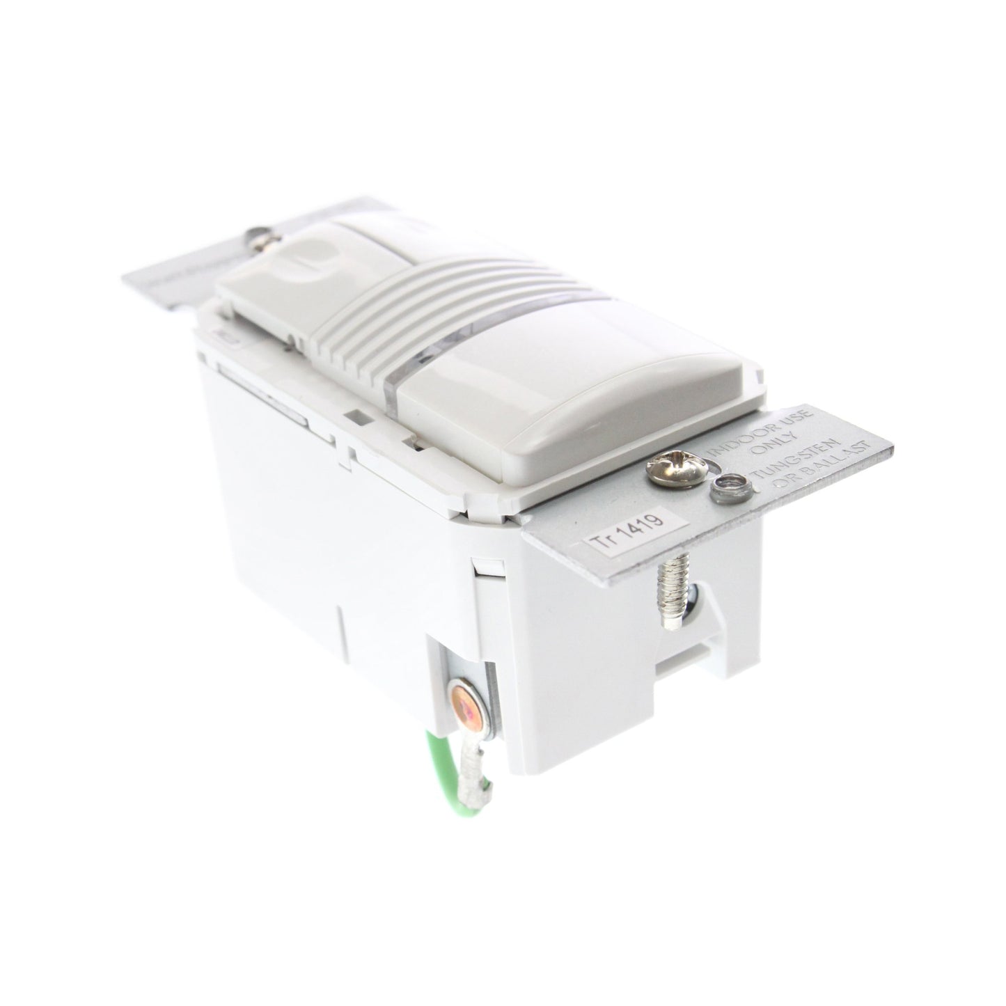 Watt Stopper PW-302-W 2 Relay Wall Switch Occupancy Sensor, 120/277V 1200W White