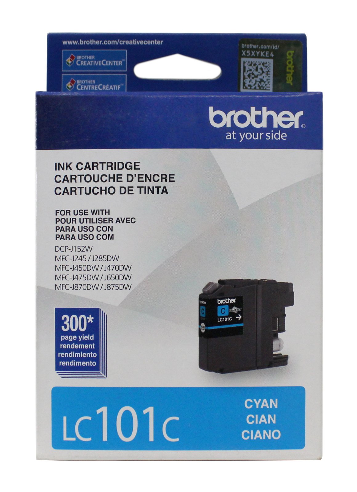 Brother Innobella Standard Yield Cyan Ink Cartridge (yields Approx. 300 Pages in Accorda