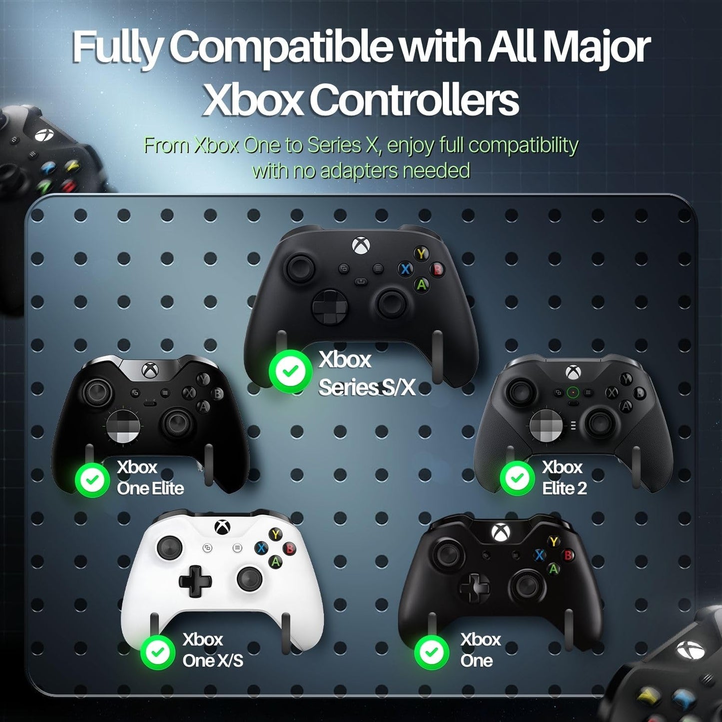 TNP Wireless Keypad Chatpad for Xbox One Controller S/X & Series S/X - 2.4GHz Mini Plug-and-Play with USB Receiver, 3.5mm Audio Jack, Message Text Pad