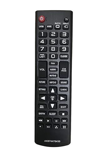 Replacement Remote Control for LG TV 43LH5700 47LB5900-UV 49LH5700-UD 32LH500B 32LH570B-UC