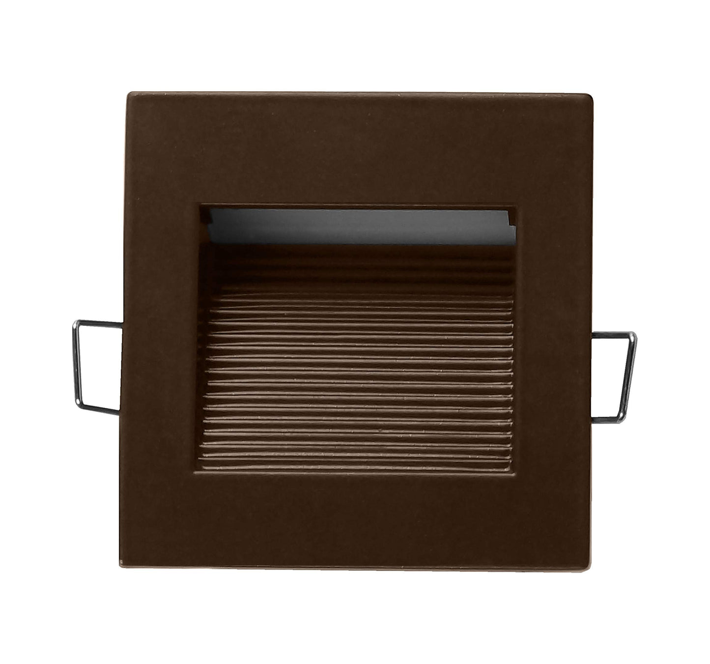 NICOR Lighting LED Square Accent Pathway Steplight, Oil-Rubbed Bronze (STQ-10-120-OB)