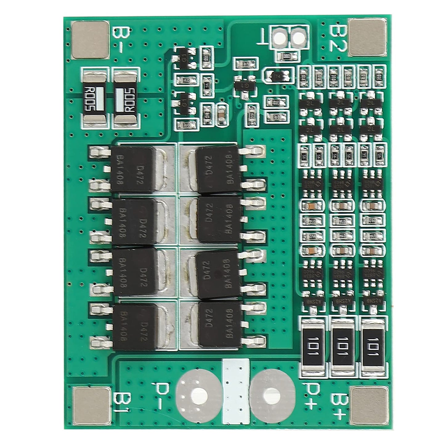 3S 12V 40A Lithium Battery Board PCB Board with Balance Charging Adopt Intelligent Lithium Cell Management IC for Fast and Charging