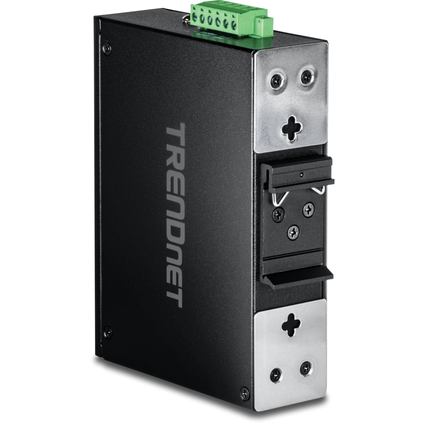 TRENDnet 8-Port Industrial Gigabit Ethernet DIN-Rail Switch, TI G80, 8 x Gigabit Ethernet Ports, IP50 Rated, 16Gbps Switching Capacity, NDAA TAA