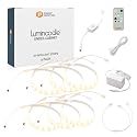 Power Practical Under Cabinet LED Light Kit for Kitchen - 6 Lighting Strips, Power Supply, Motion Sensor, Mounting Brackets for Lights, Manual