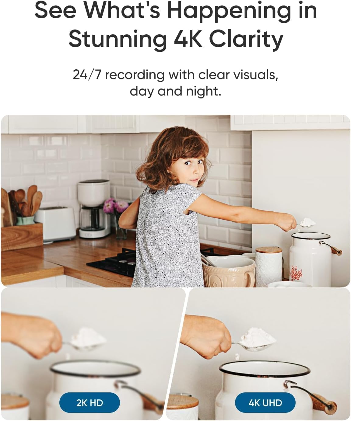 eufy Security 4K UHD Indoor Camera E30 (2-Pack),360° Pan Tilt,AI Auto Tracking,Color Night Vision,Pet/Baby Camera with Two-Way Audio,AI Human/Pet
