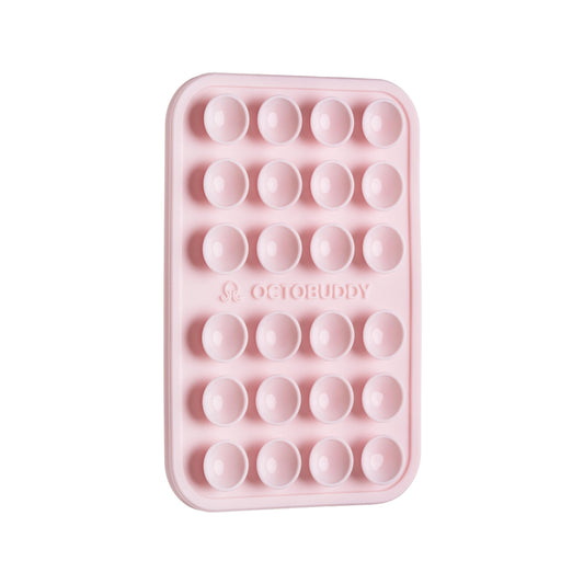 OCTOBUDDY Classic - Silicone Suction Phone Case Adhesive Mount - Hands-Free, Strong Grip Holder for Selfies and Videos - iPhone and Android Compatible