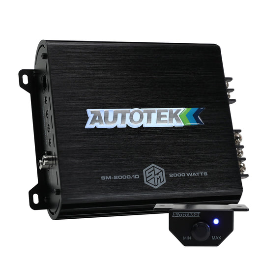 Autotek Street Machine 2000W Monoblock Class-D Car Audio Amplifier