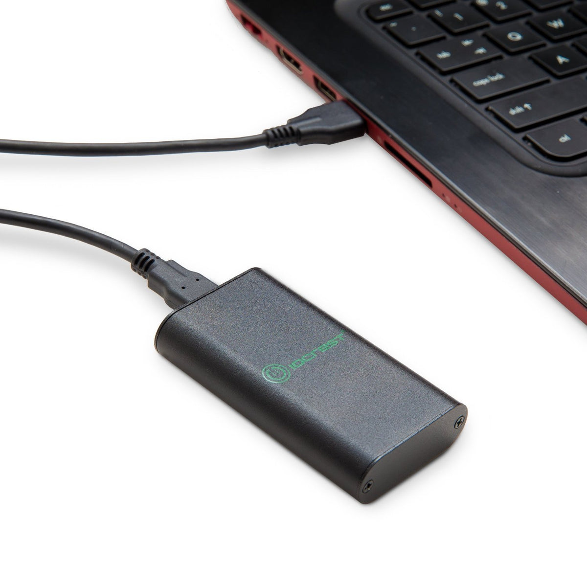 Syba Aluminum M.2 NGFF B-Key to USB 3.1 Type-C M.2 2242 SSD Enclosure Portable External Solid State Drive Enclosure SY-ENC25040
